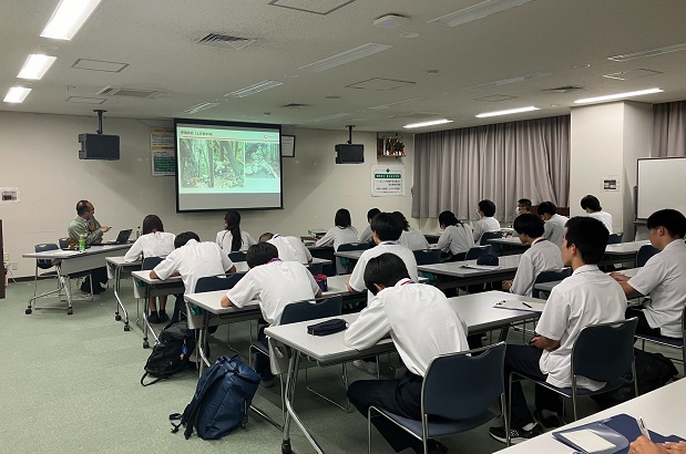 高校生への防災講座のイメージ