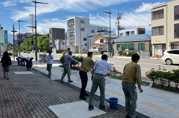 打ち水大作戦のイメージ