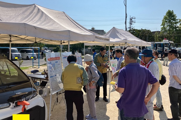 多治見市総合防災訓練のイメージ