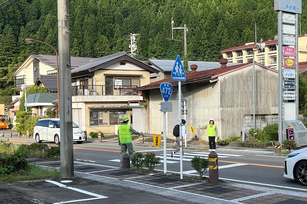 秋の交通安全運動のイメージ