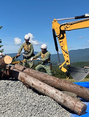 道路啓開訓練に参加のイメージ