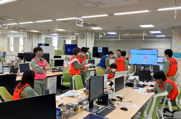 防災訓練の開催のイメージ