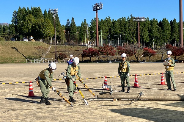 大規模災害合同防災訓練に参加のイメージ
