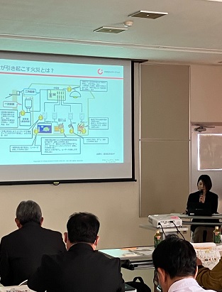 「感震ブレーカー」について講演のイメージ