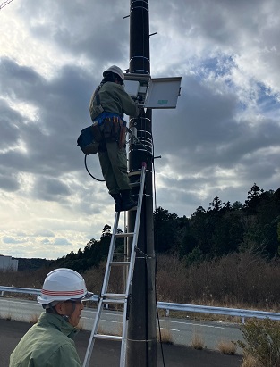 前進基地設営訓練のイメージ