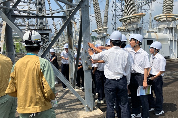 変電所見学のイメージ