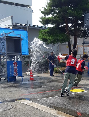 バケツ注水大会5位入賞のイメージ