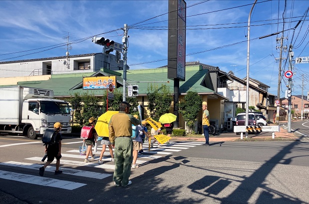 夏の岐阜県交通安全県民運動のイメージ