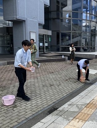 打ち水大作戦2025のイメージ