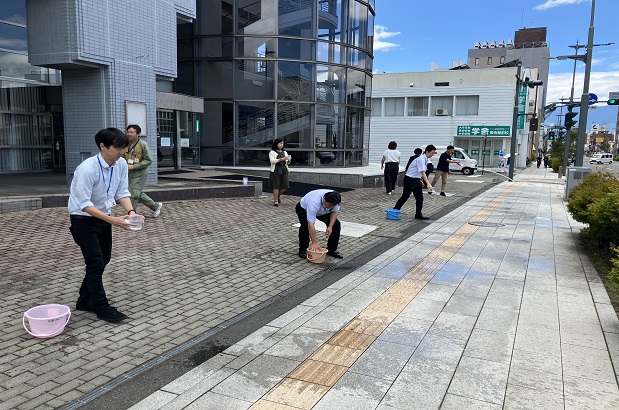 打ち水大作戦2025のイメージ