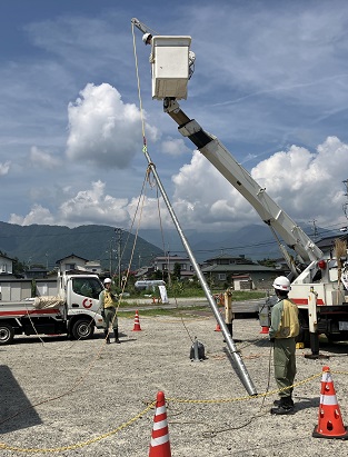 大町市地震総合防災訓練のイメージ
