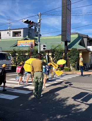 夏の岐阜県交通安全県民運動のイメージ