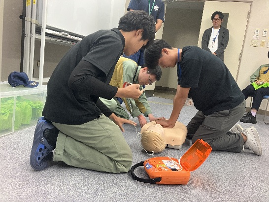 普通救命講習を開催のイメージ