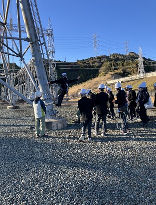変電所見学の受入れのイメージ
