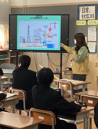 職業講話を実施のイメージ