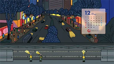 パソコン用2025年12月カレンダー