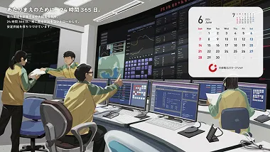 パソコン用2026年6月カレンダー